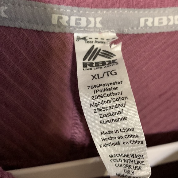 NWT- RBX ZIPPER W/POCKETS JACKET. (XL) - Picture 4 of 9